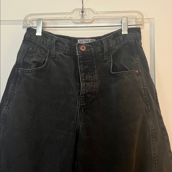 FP Movement by Free People Black Wide Leg Jeans - Picture 3 of 4